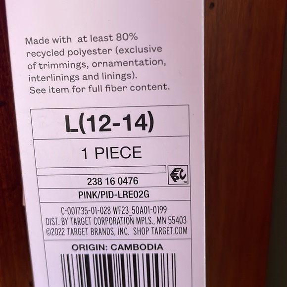 NWT Wild Fable Ribbed Neon Pink Swim Bottoms - Picture 7 of 8